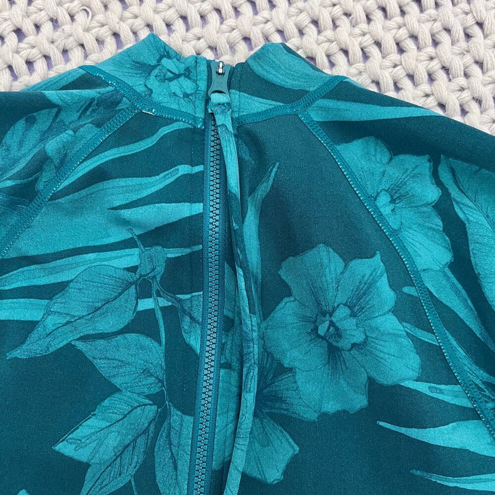 Hurley X Carissa Moore• Max HAWAII Shadow Rashguard One Piece Swim UPF 50 - Picture 9 of 14